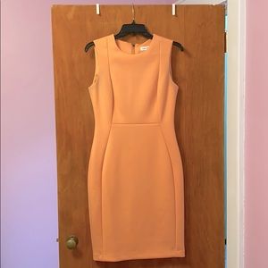 H&M peach colored dress